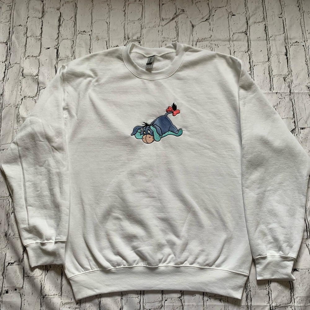 Embroidery Eeyore Size Medium - Picture 2 of 2
